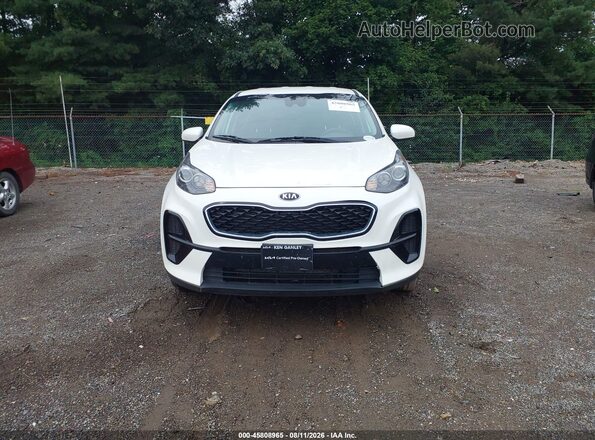 KNDPM3AC6N7955347 2022 KIA SPORTAGE White Rear interior view
