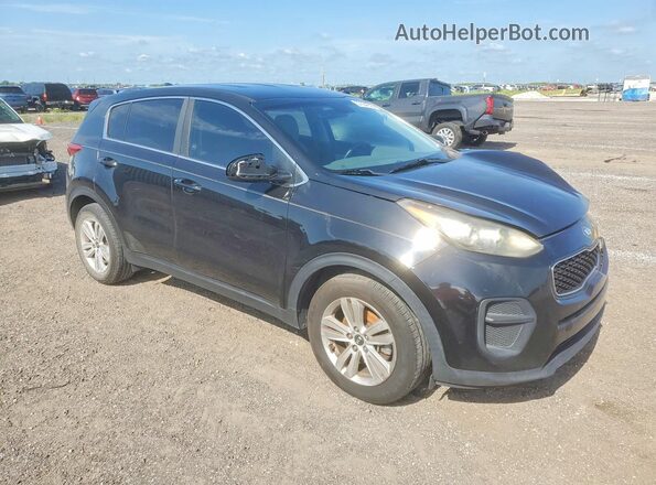 KNDPM3AC7H7152776 2017 KIA SPORTAGE Black Front right