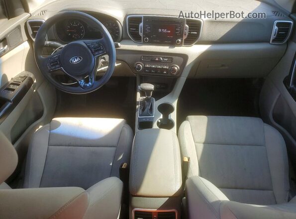 KNDPM3AC7H7152776 2017 KIA SPORTAGE Black Dashboard view