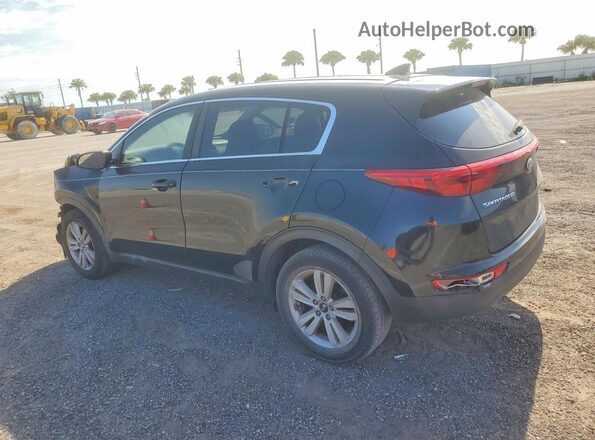 KNDPM3AC7H7152776 2017 KIA SPORTAGE Black Rear left