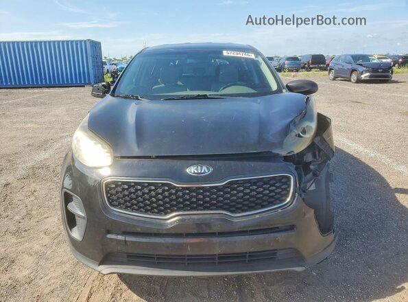 KNDPM3AC7H7152776 2017 KIA SPORTAGE Black Front view