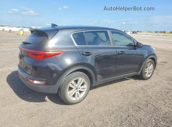 KNDPM3AC7H7152776 2017 KIA SPORTAGE Black Rear right