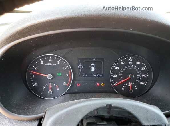 KNDPM3AC7H7168797 2017 KIA SPORTAGE White Вид щитка приладів