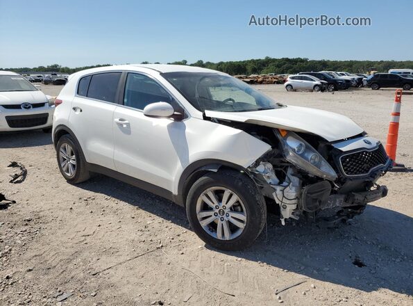 KNDPM3AC7H7168797 2017 KIA SPORTAGE White Передня права чверть