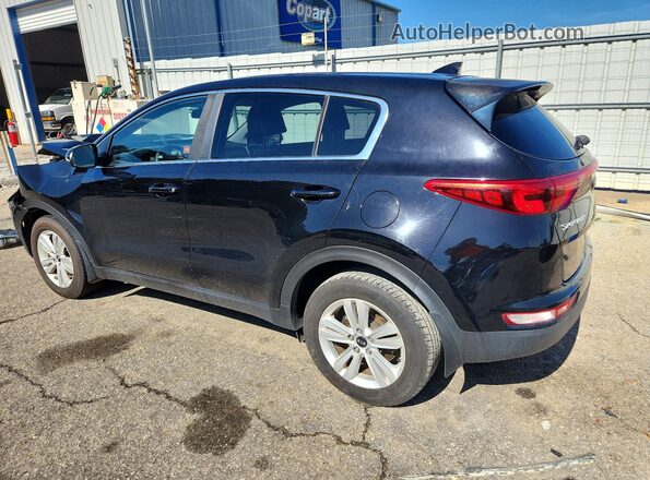 KNDPM3AC7J7445860 2018 KIA SPORTAGE Черный Задняя левая четверть