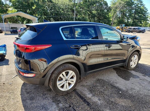 KNDPM3AC7J7445860 2018 KIA SPORTAGE Черный Задняя правая четверть