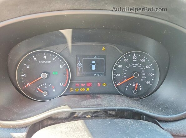 KNDPM3AC7J7445860 2018 KIA SPORTAGE Черный Вид щитка приборов