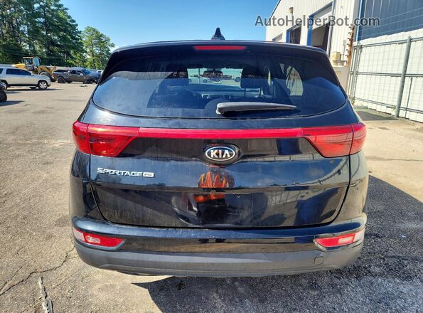 KNDPM3AC7J7445860 2018 KIA SPORTAGE Черный Вид сзади