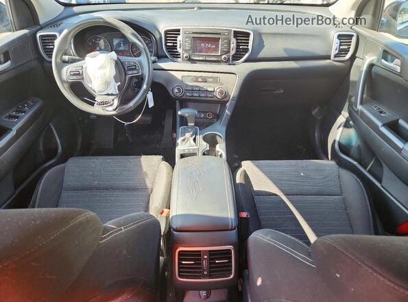 KNDPM3AC7J7445860 2018 KIA SPORTAGE Черный Вид панели приборов