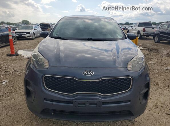 KNDPM3AC7J7469804 2018 KIA SPORTAGE Blue წინა ხედი