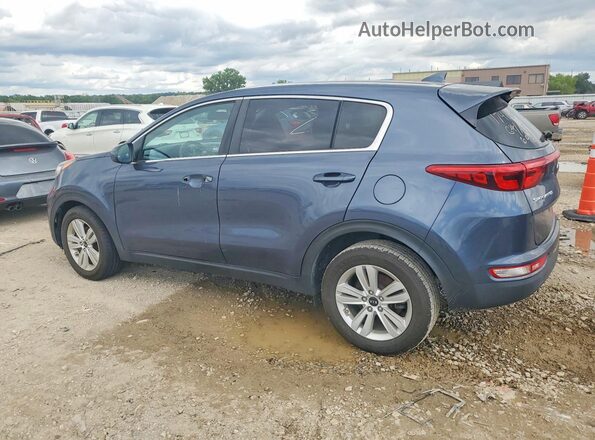 KNDPM3AC7J7469804 2018 KIA SPORTAGE Blue უკანა მარცხენა