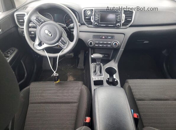 KNDPM3AC7J7469804 2018 KIA SPORTAGE Blue წინა პანელის ხედი