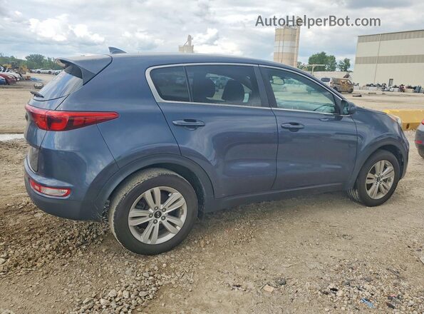 KNDPM3AC7J7469804 2018 KIA SPORTAGE Blue უკანა მარჯვენა
