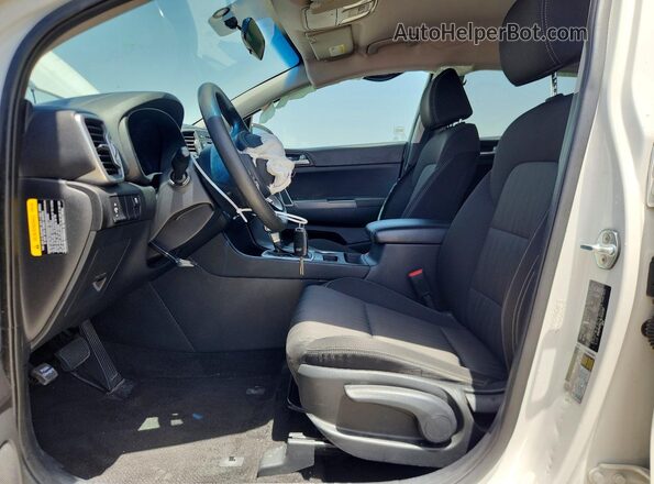 KNDPM3AC7K7511597 2019 KIA SPORTAGE White წინა სალონის ხედი