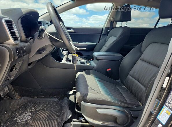 KNDPM3AC7K7537892 2019 KIA SPORTAGE Серый Вид салона спереди