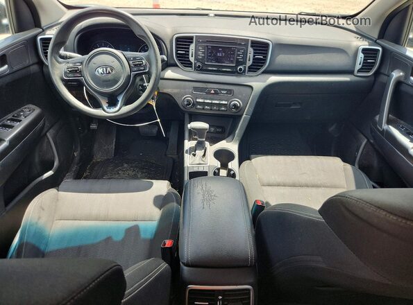 KNDPM3AC7K7537892 2019 KIA SPORTAGE Серый Вид панели приборов