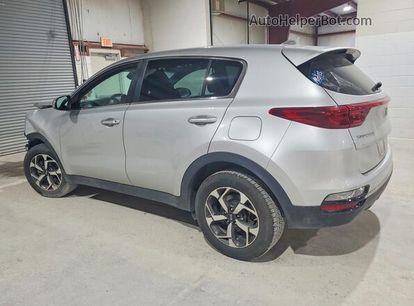 KNDPM3AC7L7693710 2020 KIA SPORTAGE Silver Trasero izquierdo