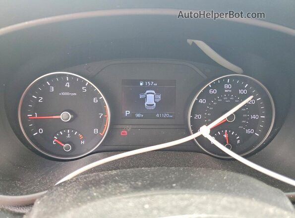 KNDPM3AC7L7800464 2020 KIA SPORTAGE Blue ხელსაწყოთა პანელის ხედი