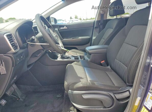 KNDPM3AC7L7800464 2020 KIA SPORTAGE Blue წინა სალონის ხედი