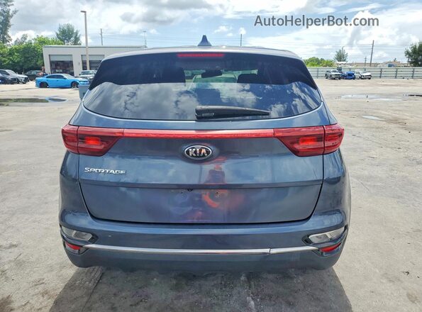 KNDPM3AC7L7800464 2020 KIA SPORTAGE Blue უკანა ხედი