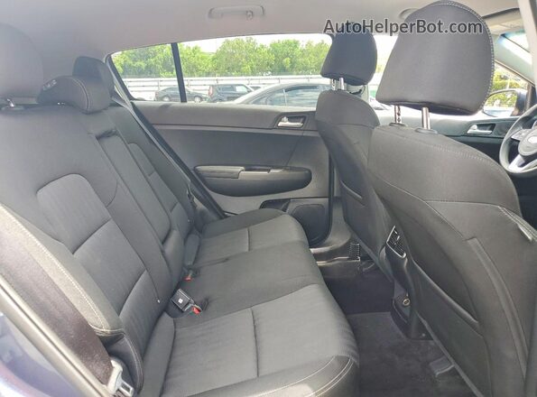 KNDPM3AC7L7800464 2020 KIA SPORTAGE Blue უკანა სავარძლების ხედი