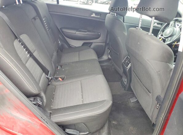 KNDPM3AC8H7034199 2017 KIA SPORTAGE Burgundy Vista interior trasera