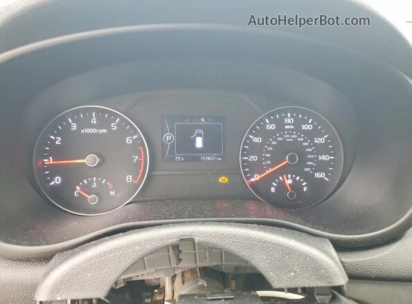KNDPM3AC8H7034199 2017 KIA SPORTAGE Burgundy Vista del cuadro de instrumentos
