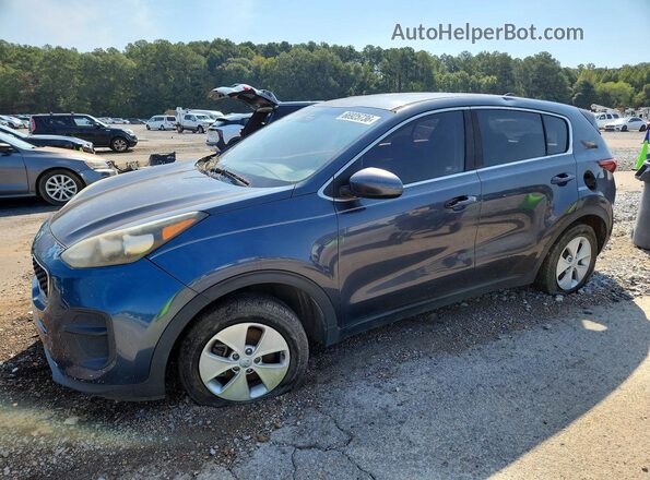 KNDPM3AC8H7081457 2017 KIA SPORTAGE Blue Հետևի ձախ