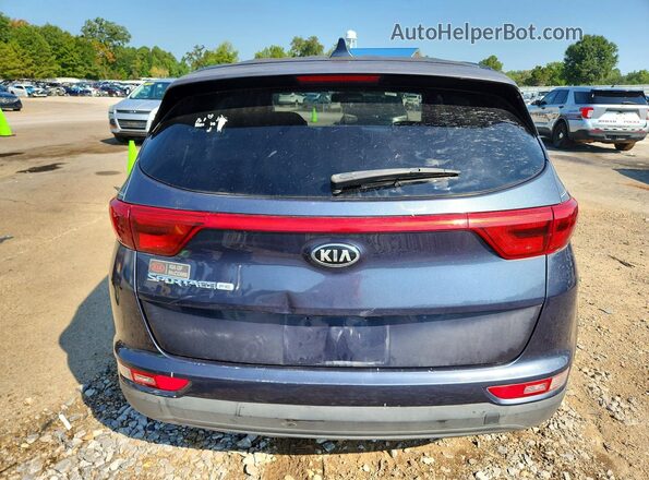 KNDPM3AC8H7081457 2017 KIA SPORTAGE Blue VIN կոդի պիտակի տեսք