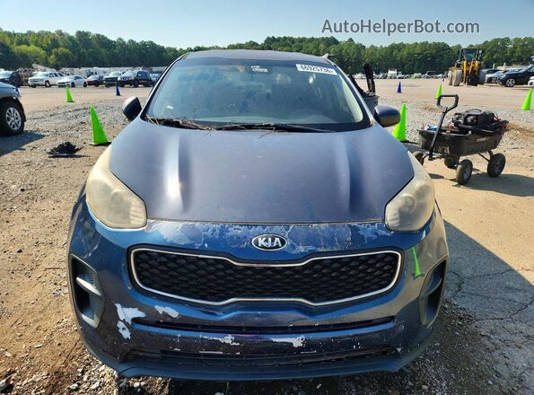 KNDPM3AC8H7081457 2017 KIA SPORTAGE Blue Սալոնի հետևի տեսք