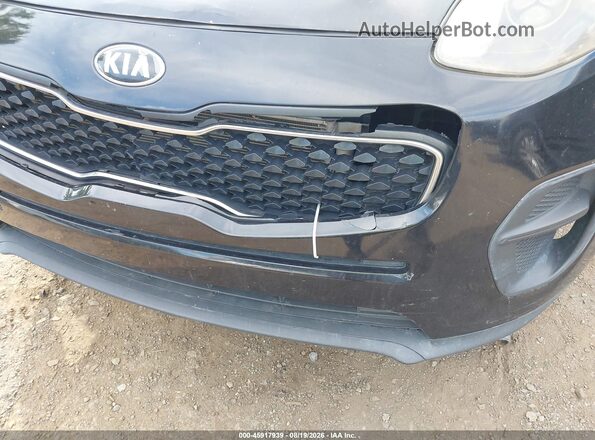 KNDPM3AC8H7172308 2017 KIA SPORTAGE Black Vista frontal