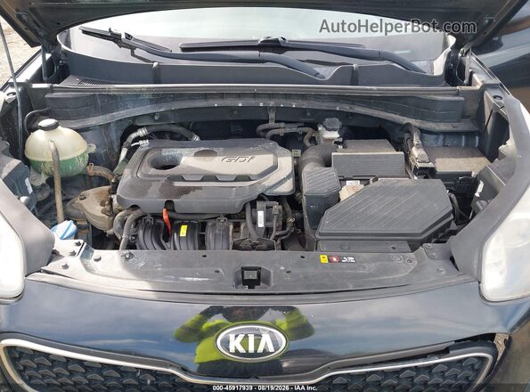 KNDPM3AC8H7172308 2017 KIA SPORTAGE Black Vista trasera