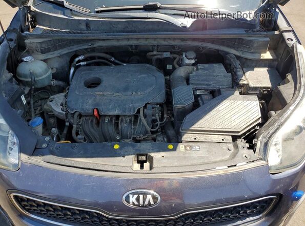 KNDPM3AC8K7597549 2019 KIA SPORTAGE Gray Շարժիչի բաժամունքի տեսք