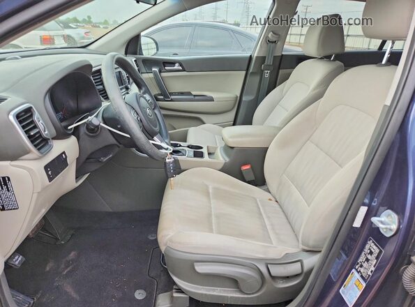 KNDPM3AC8K7598829 2019 KIA SPORTAGE Gray Սալոնի դիմացի տեսք