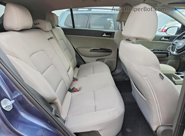 KNDPM3AC8K7598829 2019 KIA SPORTAGE Gray Հետևի նստատեղերի տեսք