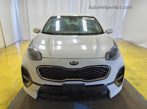 KNDPM3AC8L7687768 2020 KIA SPORTAGE White წინა ხედი