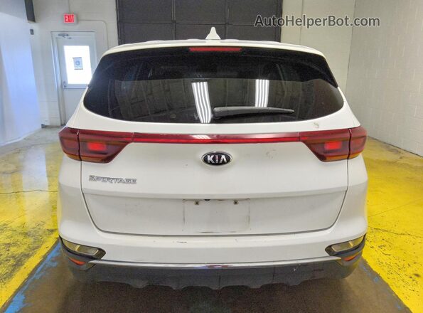 KNDPM3AC8L7687768 2020 KIA SPORTAGE White უკანა ხედი