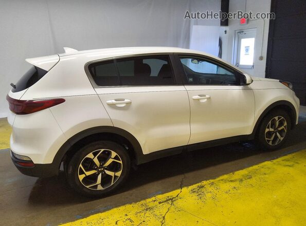KNDPM3AC8L7687768 2020 KIA SPORTAGE White უკანა მარჯვენა