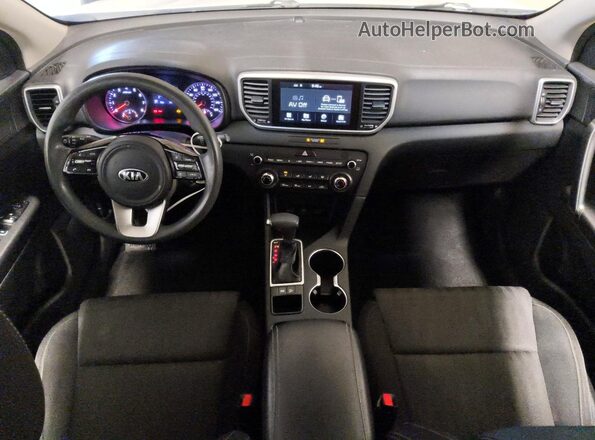 KNDPM3AC8L7687768 2020 KIA SPORTAGE White წინა პანელის ხედი