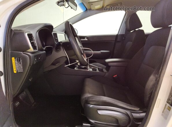 KNDPM3AC8L7687768 2020 KIA SPORTAGE White წინა სალონის ხედი