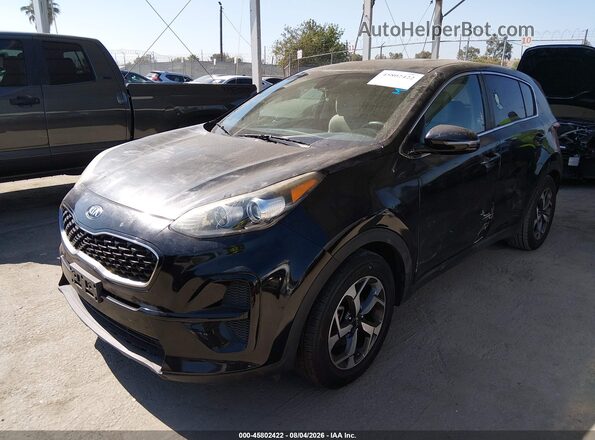 KNDPM3AC8L7693408 2020 KIA SPORTAGE Black Front left
