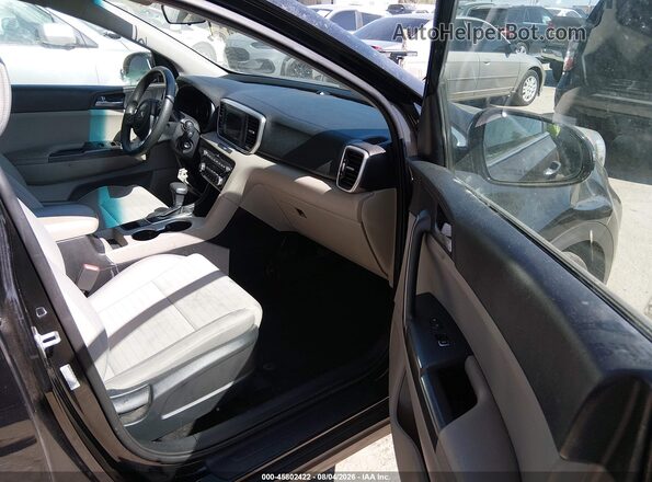 KNDPM3AC8L7693408 2020 KIA SPORTAGE Black Front interior view