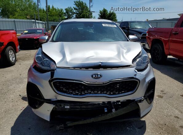 KNDPM3AC8L7785392 2020 KIA SPORTAGE Silver Դիմացի տեսք