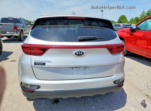 KNDPM3AC8L7785392 2020 KIA SPORTAGE Silver Հետևի տեսք