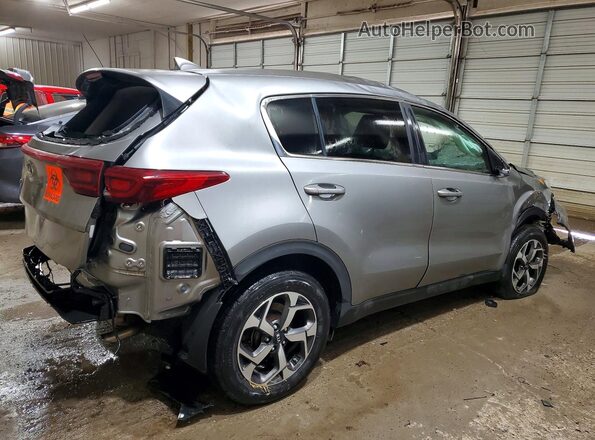 KNDPM3AC8L7804586 2020 KIA SPORTAGE Silver Задня права чверть