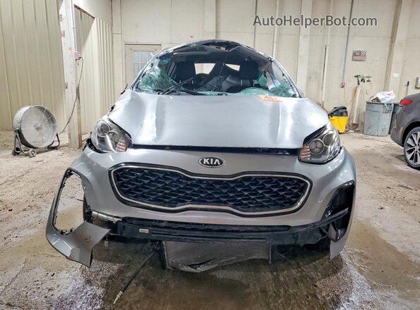 KNDPM3AC8L7804586 2020 KIA SPORTAGE Silver Вид спереду