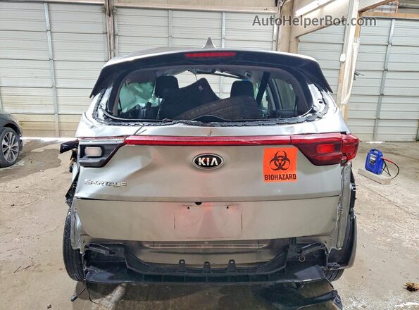 KNDPM3AC8L7804586 2020 KIA SPORTAGE Silver Вид ззаду