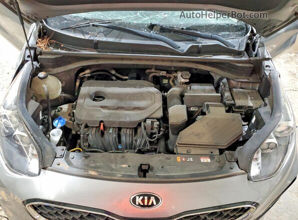KNDPM3AC8L7804586 2020 KIA SPORTAGE Silver Вид підкапотного простору