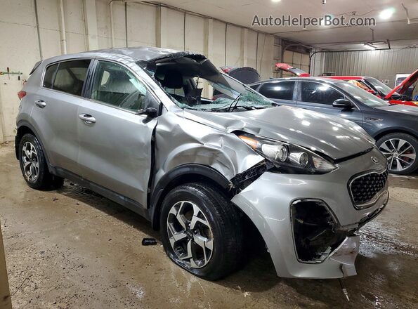KNDPM3AC8L7804586 2020 KIA SPORTAGE Silver Передня права чверть