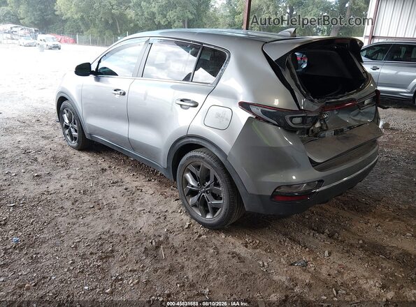 KNDPM3AC8N7989905 2022 KIA SPORTAGE Gray Trasero izquierdo